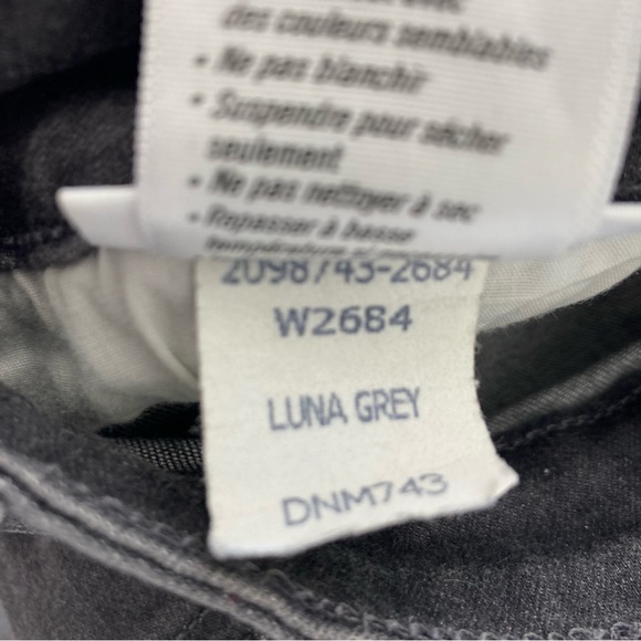 PAIGE Margot Ultra Skinny Jeans in Luna Grey Size 29 - Picture 6 of 7